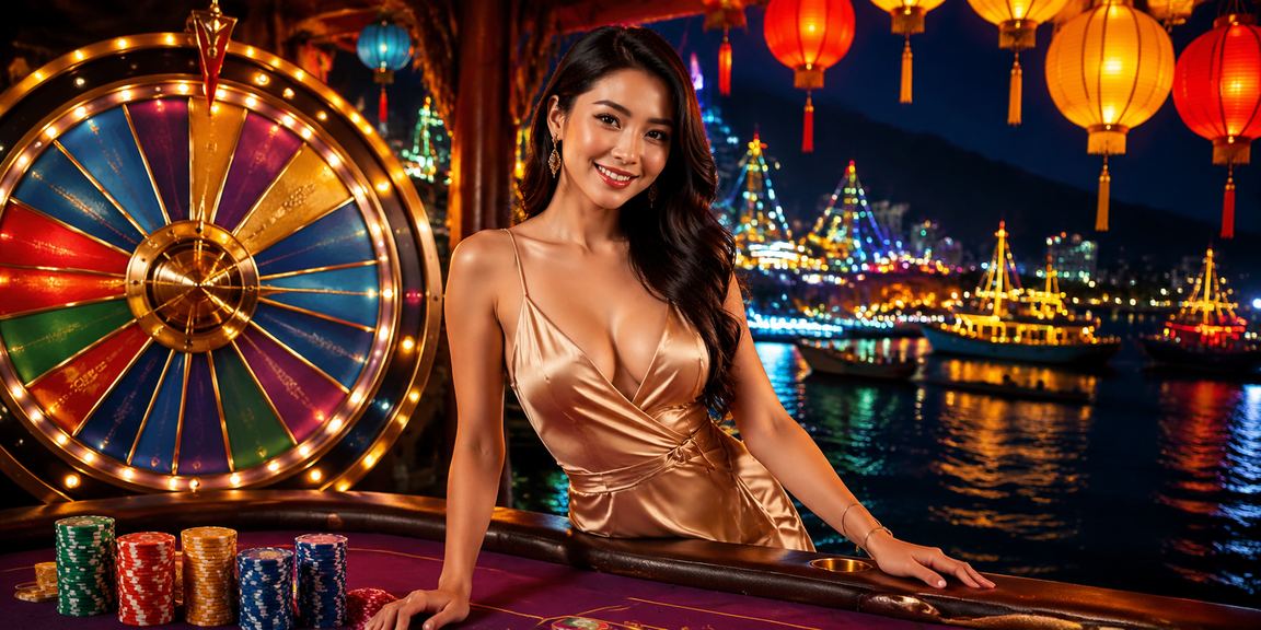 Người tham gia bốc thăm may mắn dưới ánh đèn lồng Hội An trong không khí lễ hội rực rỡ